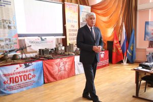 Патриотические мероприятия в Олинской школе Астраханской области